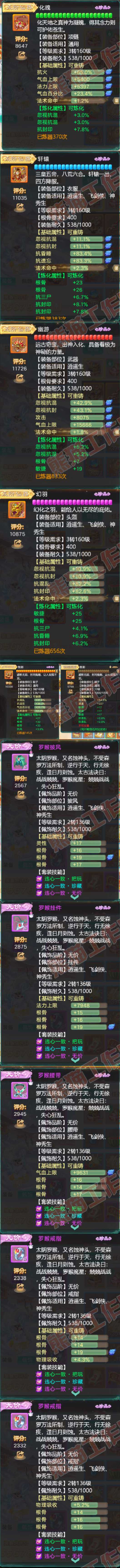 16370大话西游账号详情图4 16370大话西游账号详情图4