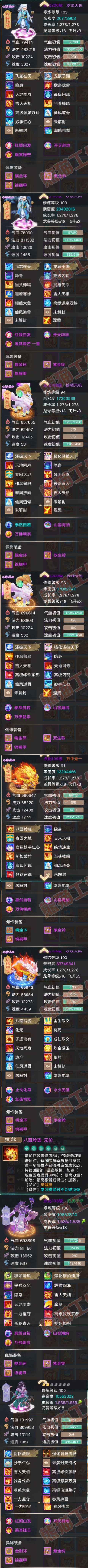 34919大话西游账号详情图7 34919大话西游账号详情图7