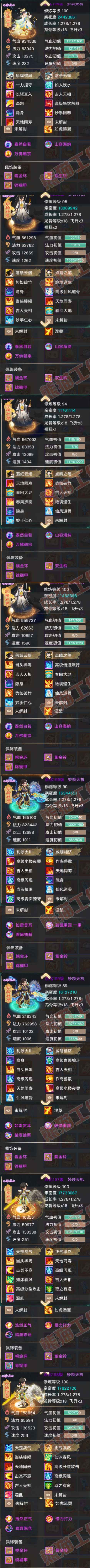 34919大话西游账号详情图6 34919大话西游账号详情图6
