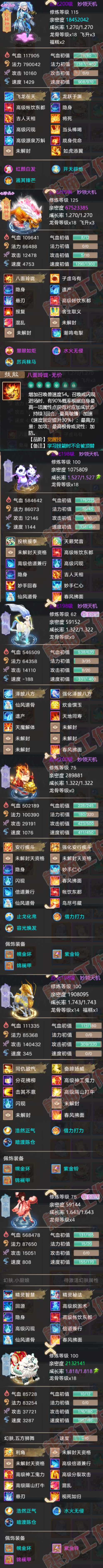 08875大话西游账号详情图6 08875大话西游账号详情图6