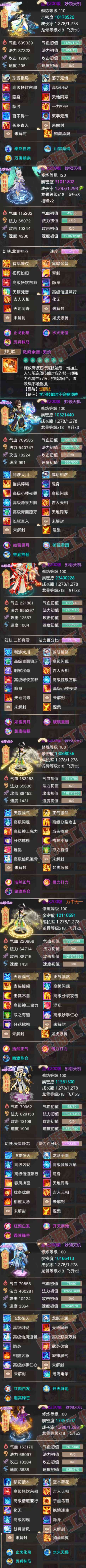16387大话西游账号详情图6 16387大话西游账号详情图6