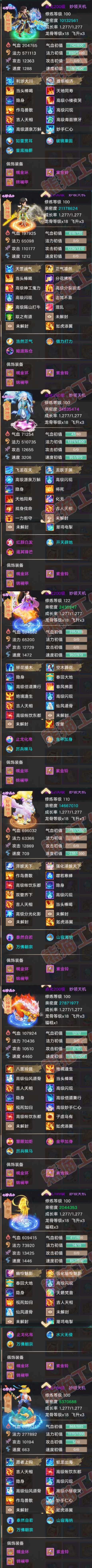93304大话西游账号详情图6 93304大话西游账号详情图6