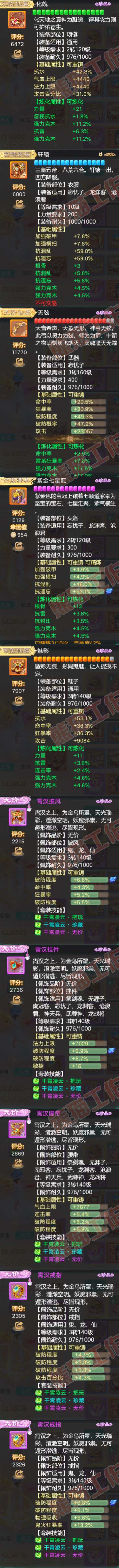 S2108大话西游账号详情图4 S2108大话西游账号详情图4