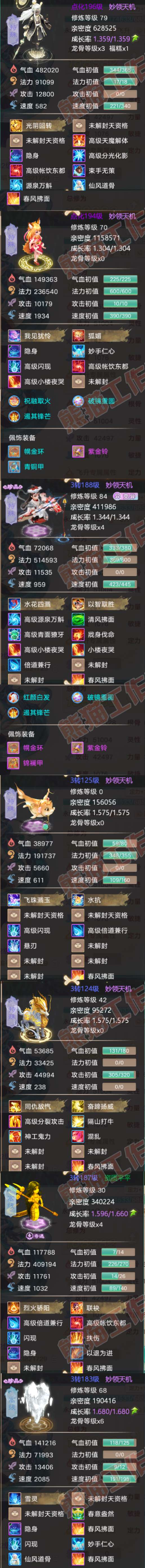 93311大话西游账号详情图5