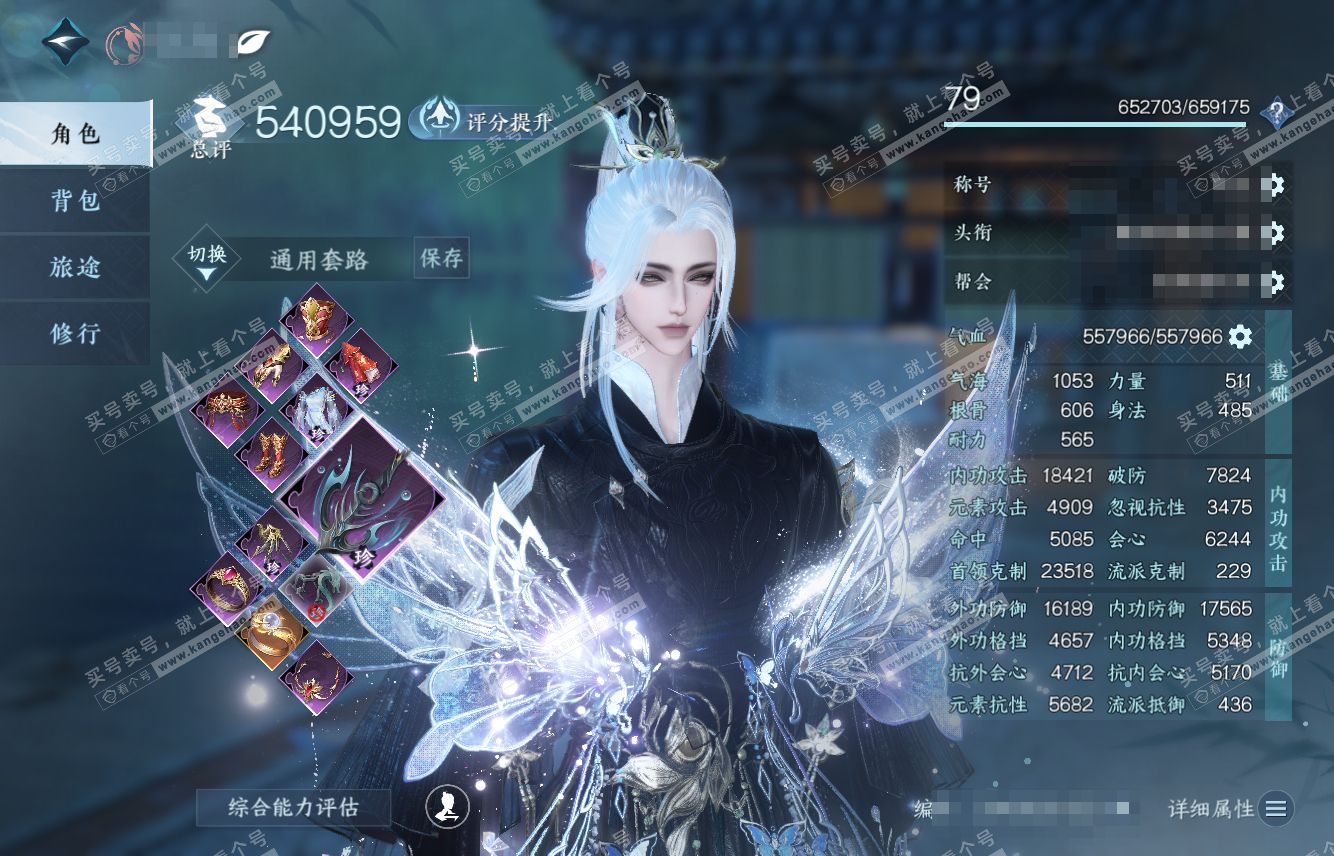 NSH316116逆水寒手游账号详情图1