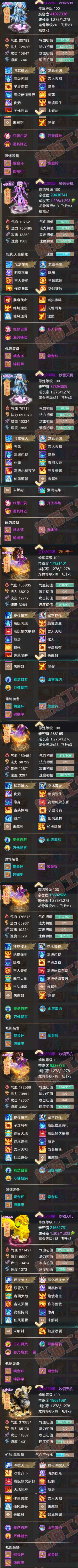 93320大话西游账号详情图7 93320大话西游账号详情图7