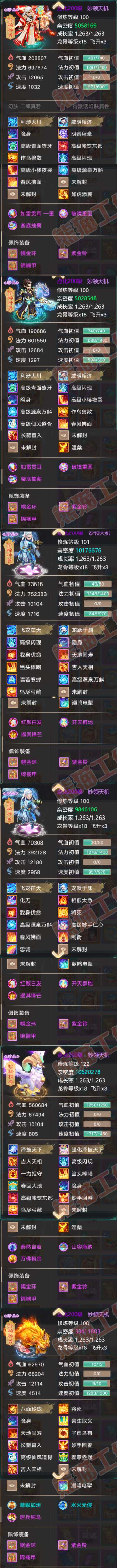 9011.大话西游账号详情图6 9011.大话西游账号详情图6