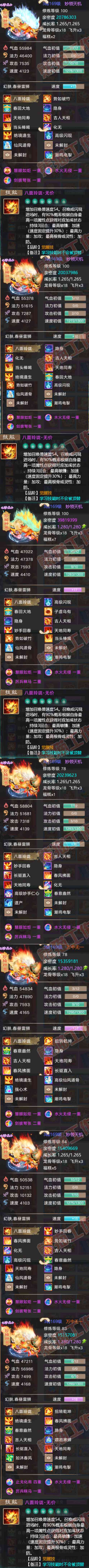 F6879大话西游账号详情图7 F6879大话西游账号详情图7