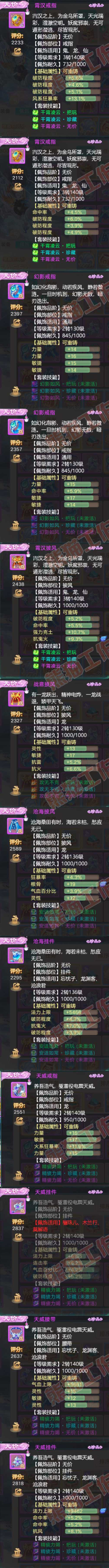 F6880大话西游账号详情图5 F6880大话西游账号详情图5