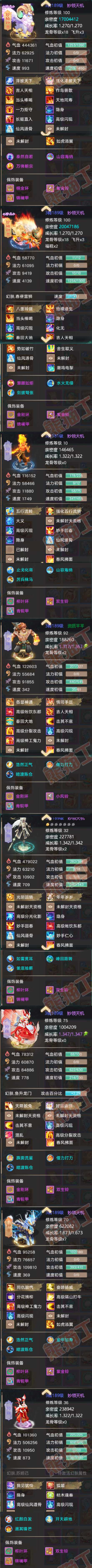 A2058大话西游账号详情图7 A2058大话西游账号详情图7