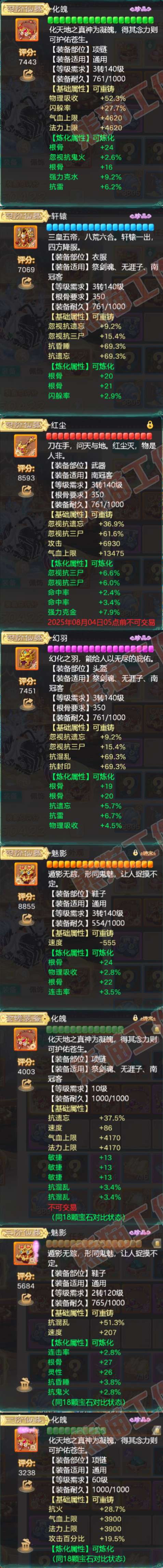 16394大话西游账号详情图4 16394大话西游账号详情图4