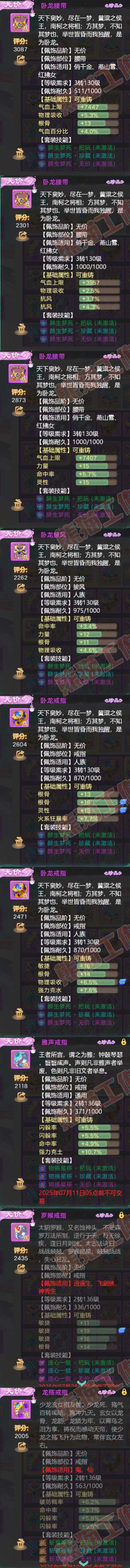 52597大话西游账号详情图6 52597大话西游账号详情图6