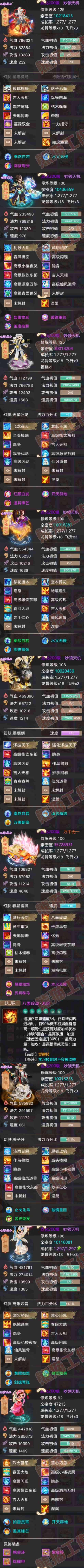 52597大话西游账号详情图7 52597大话西游账号详情图7