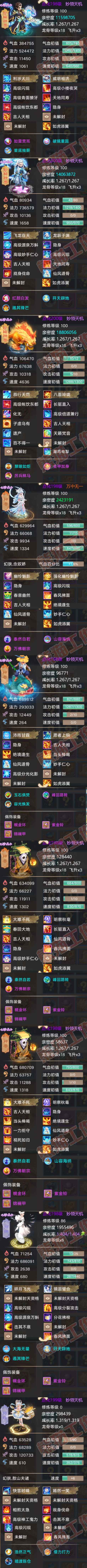 F6882大话西游账号详情图6 F6882大话西游账号详情图6