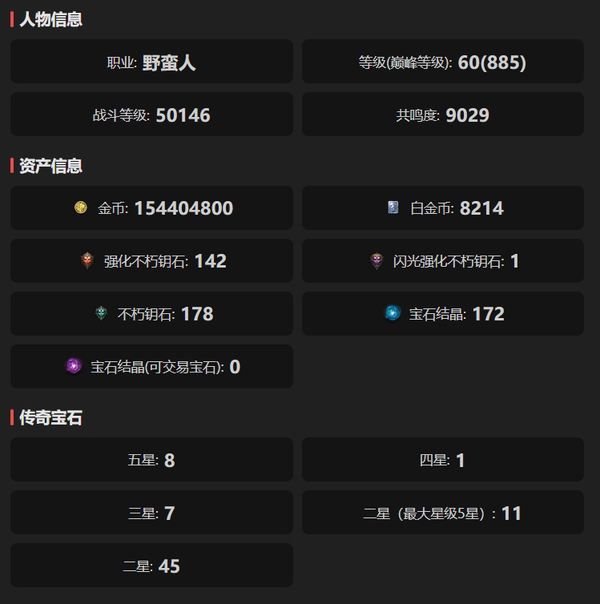 暗黑不朽账号官服阿兹莫丹编号61724   共鸣9029   野蛮人