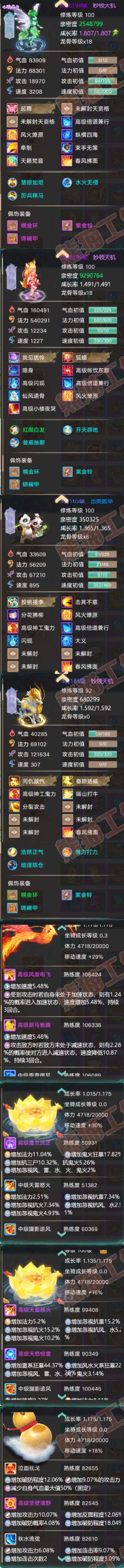F6885大话西游账号详情图6 F6885大话西游账号详情图6
