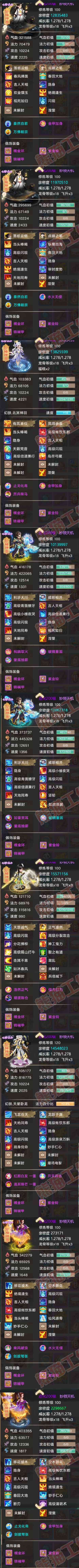 S2113大话西游账号详情图6 S2113大话西游账号详情图6