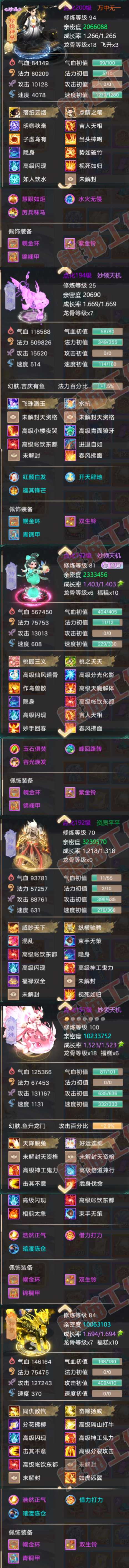 52598大话西游账号详情图5 52598大话西游账号详情图5