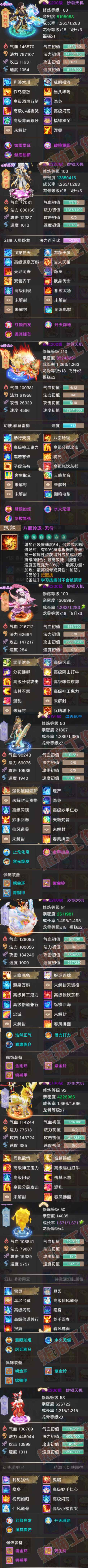 16401大话西游账号详情图5 16401大话西游账号详情图5