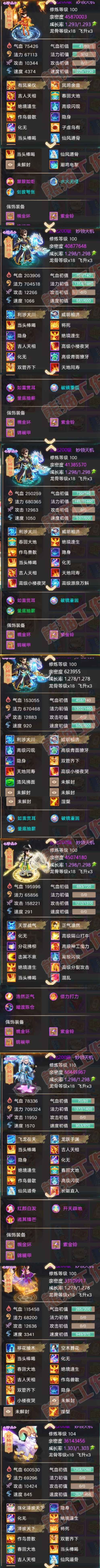 F6838大话西游账号详情图8 F6838大话西游账号详情图8