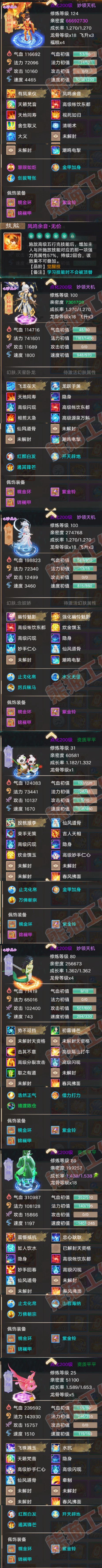 34941大话西游账号详情图5