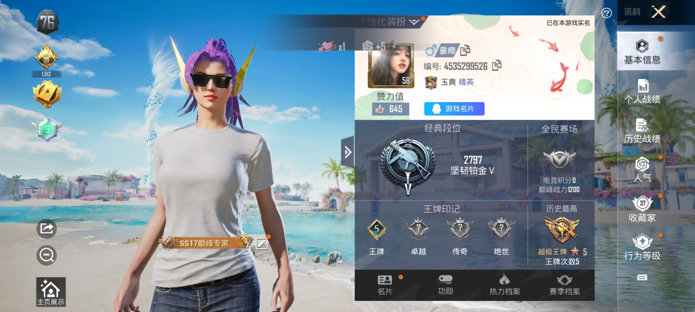 HP3276497和平精英账号详情图9 HP3276497和平精英账号详情图9