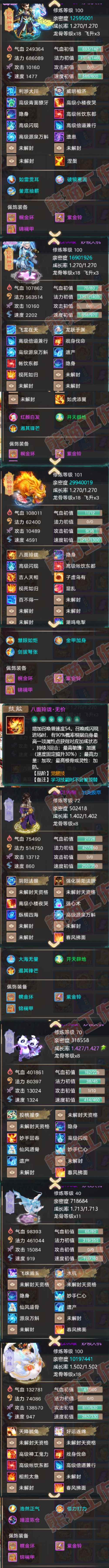 16406大话西游账号详情图5
