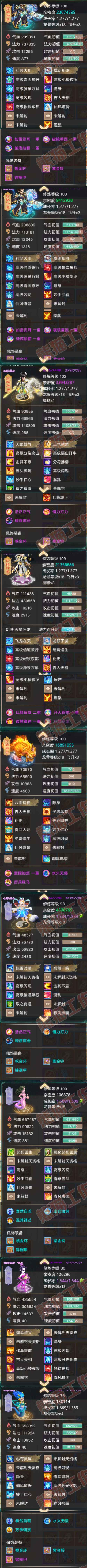 16408大话西游账号详情图6