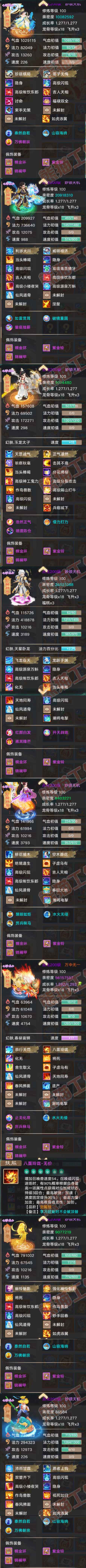 F6896大话西游账号详情图5 F6896大话西游账号详情图5