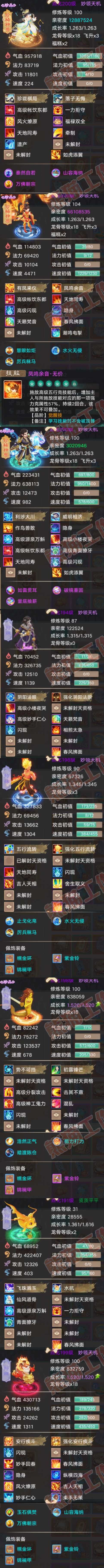 F6900大话西游账号详情图6