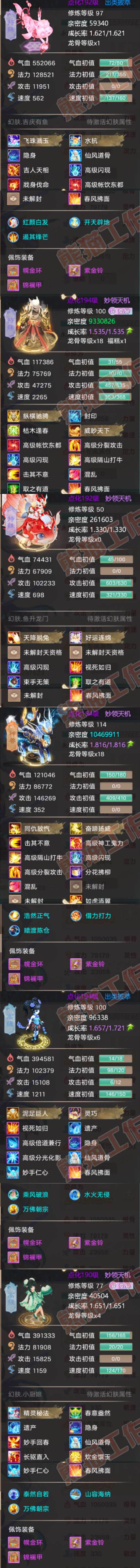 F6903大话西游账号详情图6 F6903大话西游账号详情图6