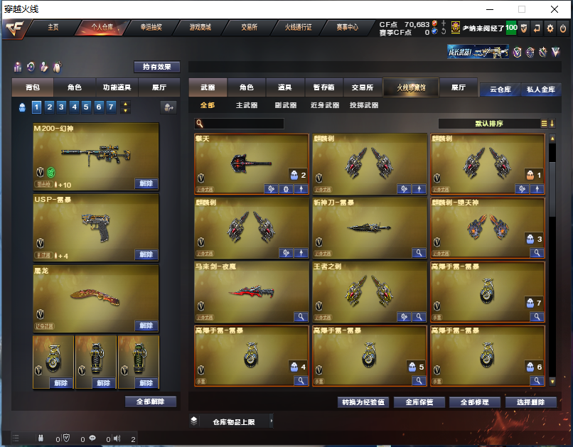 CF318774穿越火线账号详情图7 CF318774穿越火线账号详情图7