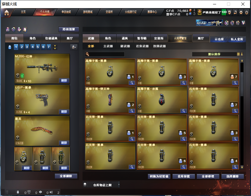 CF318774穿越火线账号详情图8 CF318774穿越火线账号详情图8