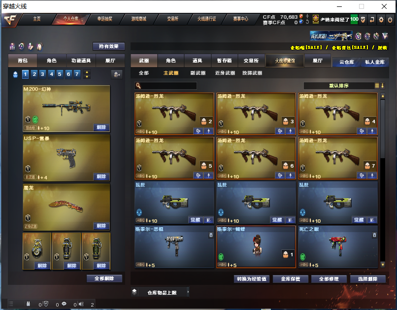 CF318774穿越火线账号详情图13 CF318774穿越火线账号详情图13