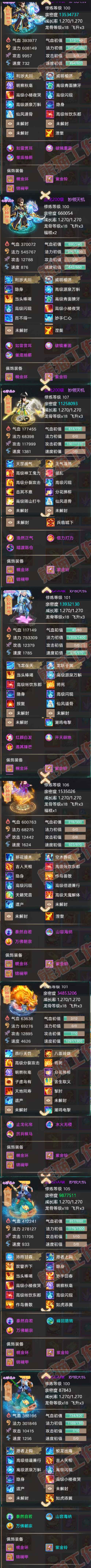 F6908大话西游账号详情图5 F6908大话西游账号详情图5