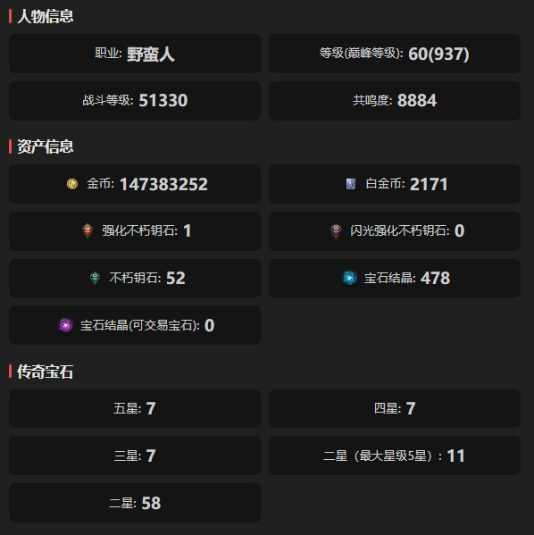 AH22742暗黑不朽账号详情图1 AH22742暗黑不朽账号详情图1