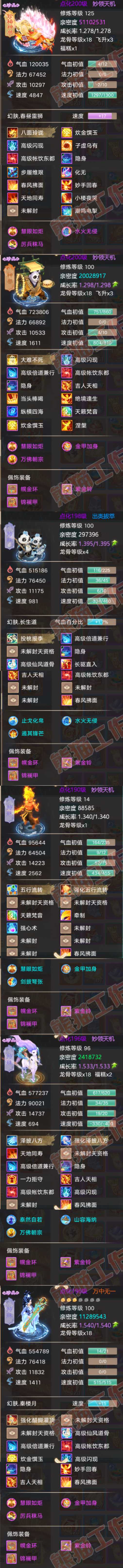F6910大话西游账号详情图7 F6910大话西游账号详情图7