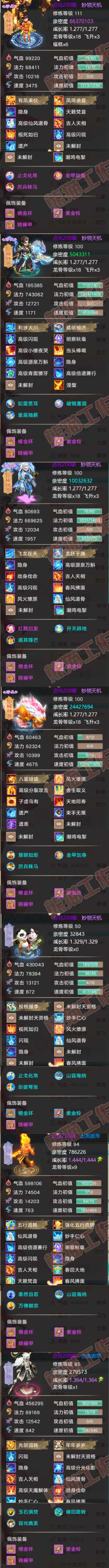26216大话西游账号详情图6 26216大话西游账号详情图6