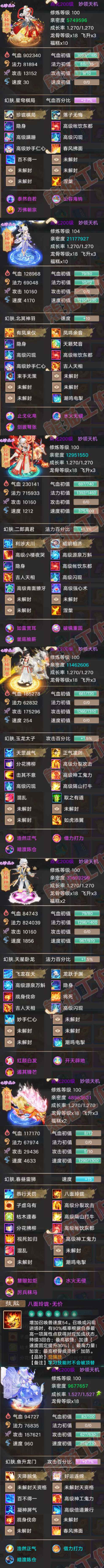 16423大话西游账号详情图6 16423大话西游账号详情图6