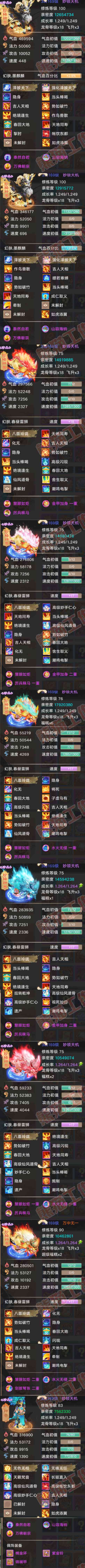 16424大话西游账号详情图7 16424大话西游账号详情图7