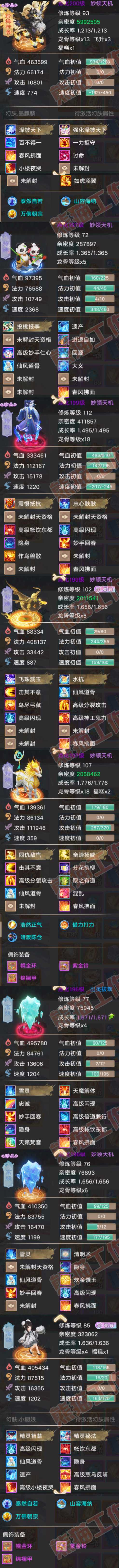 76668大话西游账号详情图5 76668大话西游账号详情图5