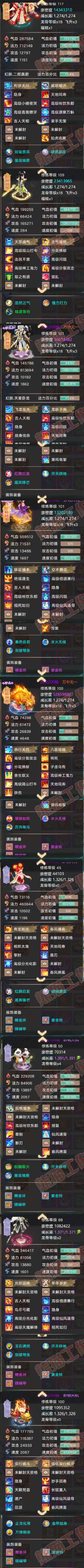 F6918大话西游账号详情图6 F6918大话西游账号详情图6