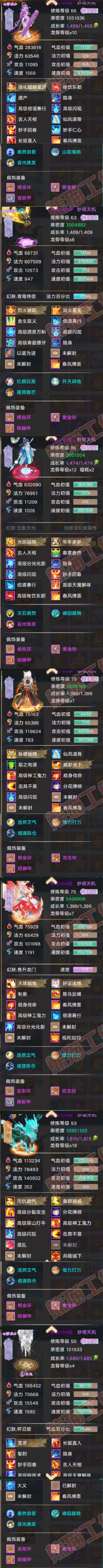 26223大话西游账号详情图8 26223大话西游账号详情图8