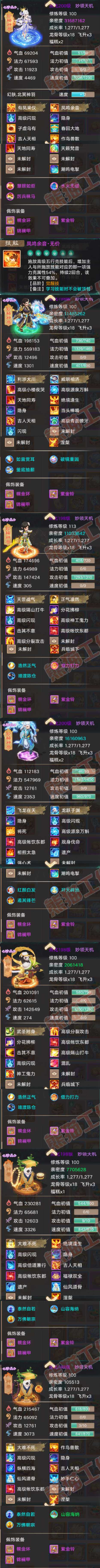 93348大话西游账号详情图6 93348大话西游账号详情图6