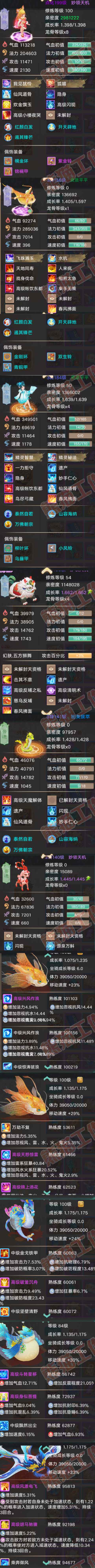93350大话西游账号详情图6 93350大话西游账号详情图6