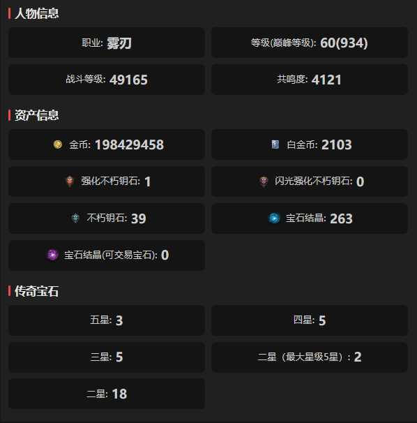 AH42388暗黑不朽账号详情图1 AH42388暗黑不朽账号详情图1