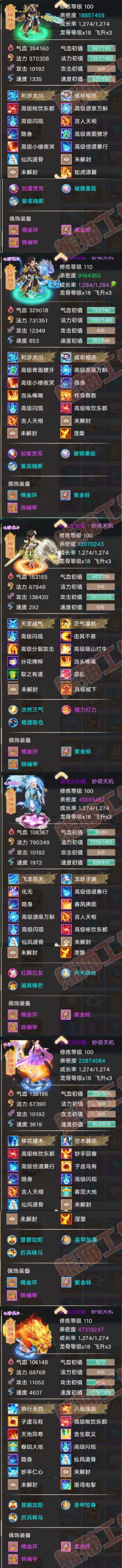 34111大话西游账号详情图6 34111大话西游账号详情图6
