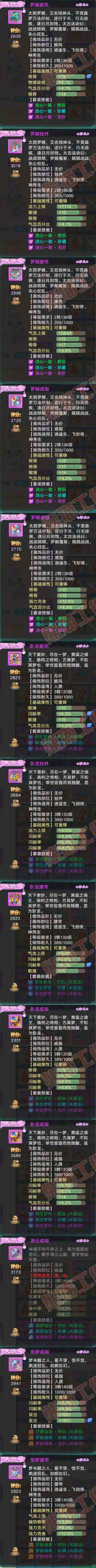 34111大话西游账号详情图5 34111大话西游账号详情图5