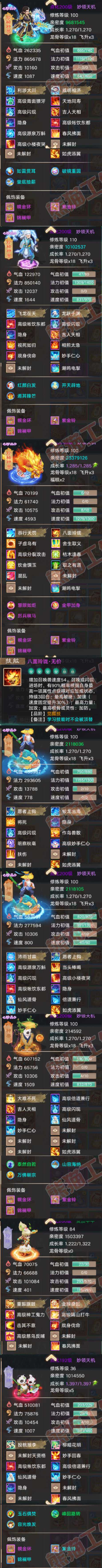 16440大话西游账号详情图6 16440大话西游账号详情图6