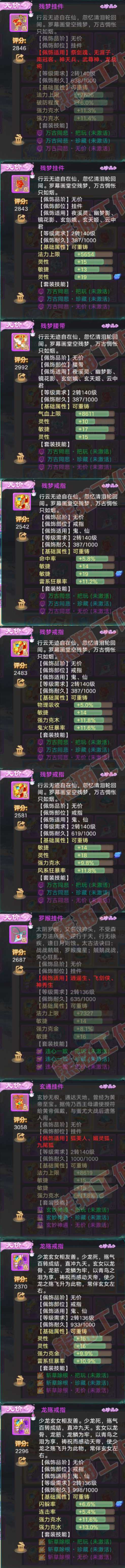 65980大话西游账号详情图5 65980大话西游账号详情图5